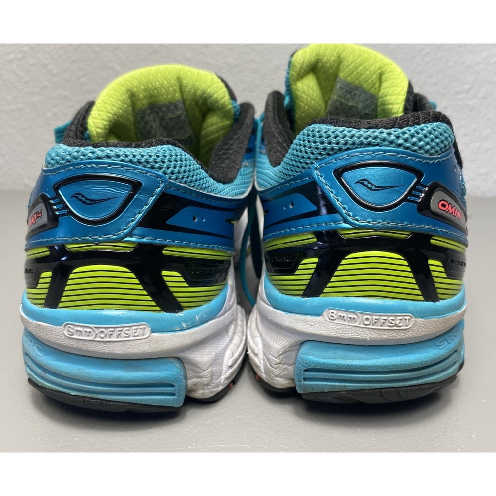 Saucony Omni 14 S10270-2 Women US 7.5 Running Shoes Blue White Athletic Sneakers - Picture 5 of 13